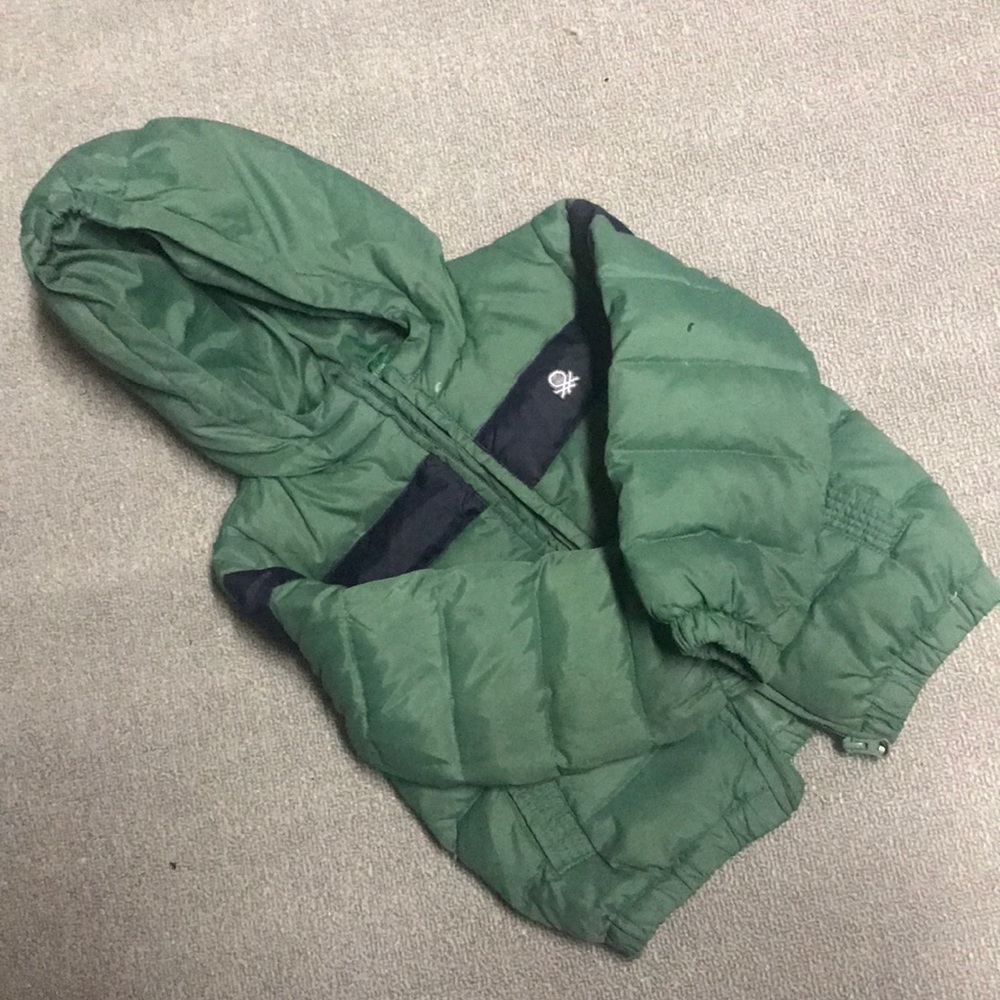 Boys United Colors of Benetton Down Jacket - XXS